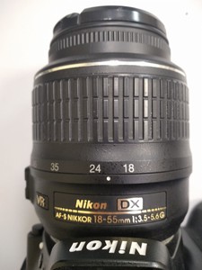 Б/в Фотоапарат Nikon d5100 + nikon dx af-s nikkor 18-55mm 1:3,5-5,6g vr 01-200993205