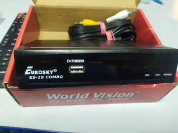 Б/в Ресивер ТВ Eurosky es-19 combo 01-200994689