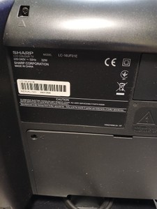 Б/в Телевізор Sharp lc-16uf01e 01-200998889