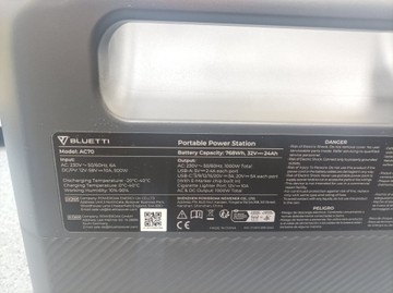 Б/у Зарядная станция Bluetti ac70 01-200999472