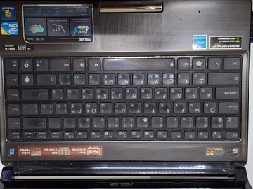 Б/у Ноутбук Asus 13/core i5 430m ddr3/4gb ddr2/hdd 300 gb/ssd *відсутній/geforce 310m 01-201007895