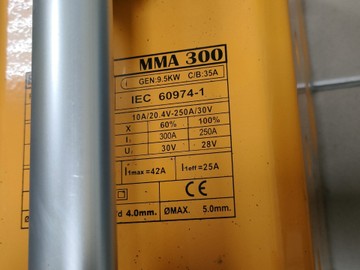 Б/в Зварювальний апарат Bagliore mma300 01-201032210