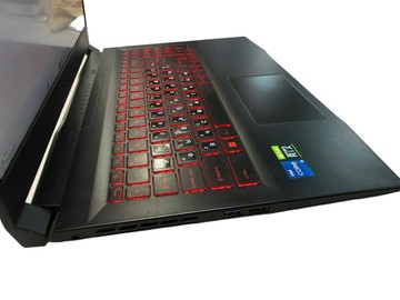 Б/в Ноутбук Msi 15/core i5-11400h ddr4/16gb ddr4/hdd *відсутній/ssd 500 gb/geforce rtx3050 4gb 01-201017046