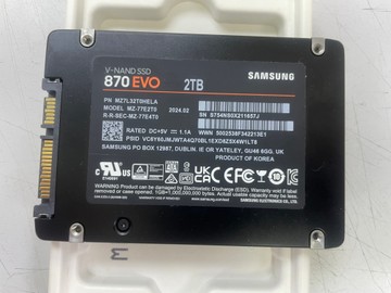 Б/в Ssd накопичувач Samsung 870 evo 2 tb 01-201074677
