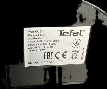 Б/в Гриль Tefal inicio classic gc271d10 01-201074988