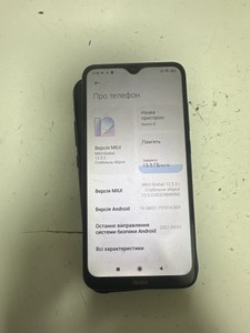 Б/в Мобільний телефон Xiaomi redmi 8 4/64gb 01-201104345