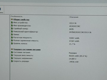 Б/в Ноутбук Asus 15/core 5 210h ddr4/16gb ddr5/hdd *відсутній/ssd 512 gb/geforce rtx4050 6gb 01-201152491