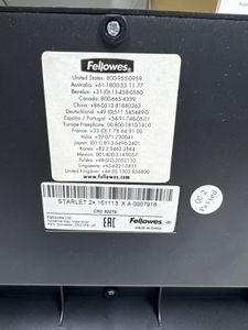01-200598264: Fellowes starlet 2