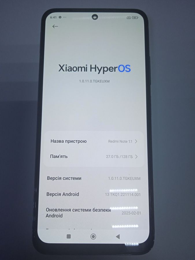 redmi note 11 6/128gb