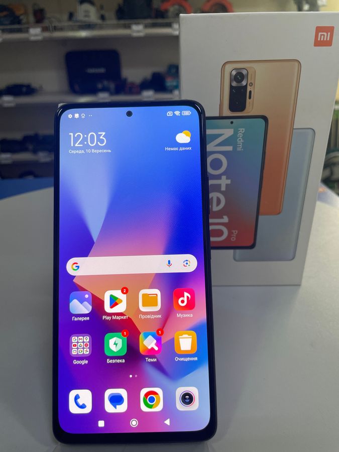 redmi note 10 pro 6/128gb