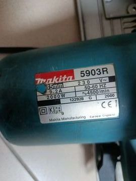 01-200629903: Makita 5903r