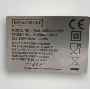 Б/в Кухонний комбайн Royalty Line rl-pkm 2800.472.1 bg 01-200772470