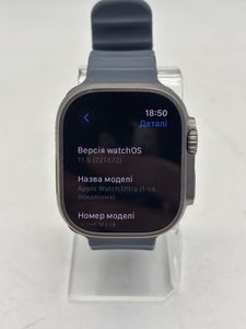 Б/в Смарт-годинник Apple watch ultra gps + cellular 49mm titanium case 01-200814577
