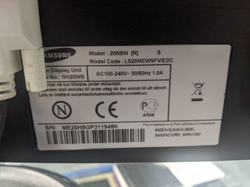 Б/в Монітор Samsung ls20mewsfv/edc 01-200817848