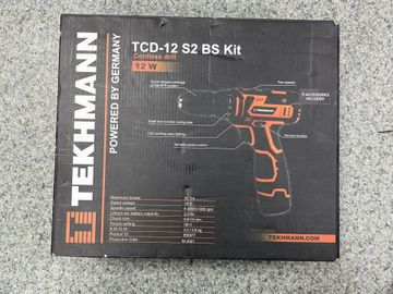 Б/в Шурупокрут Tekhmann tcd-12 s2 bs kit 01-200819638