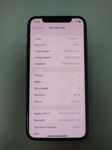 Б/в Мобільний телефон Apple iphone 11 pro 64gb 01-200843469