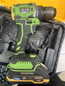 Б/в Шурупокрут Procraft pa-18 pro 1 акб 1.5аг 01-200860875