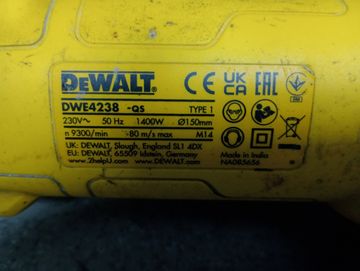 Б/в Кутова шліфмашина Dewalt dwe4238 01-200862555