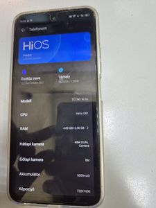 Б/в Мобільний телефон Tecno spark 30c kl5n 4/128gb 01-200866677