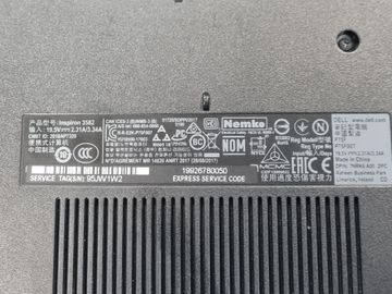 Б/в Ноутбук Dell 15/pentium n5000 ddr4/4gb ddr4/ssd 128 gb/*інтегрована 01-200873151