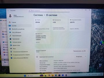 Б/в Ноутбук Xiaomi 15/core i5 8250u ddr4/8gb ddr4/ssd 256 gb/geforce gtx1050 2gb 01-200889823