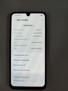 Б/в Мобільний телефон Samsung galaxy a17 4/128gb 01-200897816