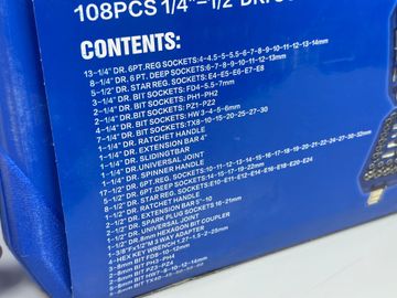 Б/в Набір інструментів Tools 108 pcs 16-000271338
