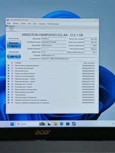 Б/в Ноутбук Acer 15/core i5-1334u ddr4/16gb ddr4/ssd 512 gb/*інтегрована 01-200832991