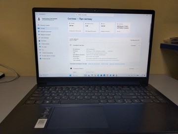 Б/в Ноутбук Lenovo 17/ryzen 3 7320u ddr5/8gb ddr5/ssd 240 gb/*інтегрована 01-200927090
