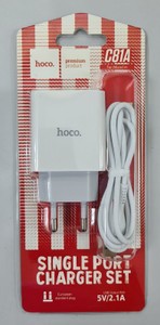 Б/в Мережевий зарядний пристрій Hoco c81a asombroso mi 16-000273311