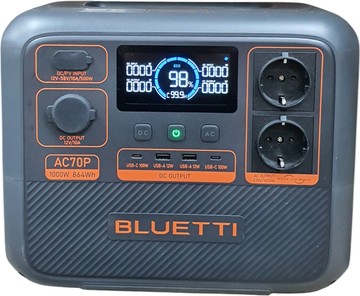 Б/в Зарядна станція Bluetti ac70p 01-200908935