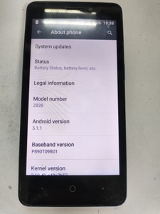 Б/в Мобільний телефон Zte z828 01-200962949
