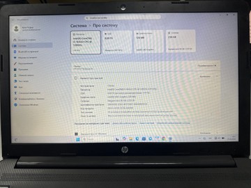 Б/в Ноутбук Hp 15/core i5-1035g1 ddr4/8gb ddr4/ssd 240 gb/*інтегрована 01-200968016