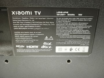 Б/в Телевізор Xiaomi tv a pro 43 2026 01-201001756
