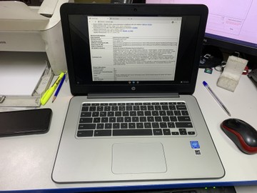 Б/у Хромбук Hp chromebook 14 gen 4 7260ngw 01-201026311
