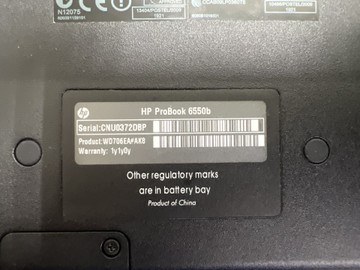 Б/в Ноутбук Hp 15/core i5 450m ddr3/8gb ddr3/hdd 250 gb/*інтегрована 01-201030523
