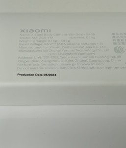 Б/в Електронні ваги Xiaomi mi body composition scale s400 01-201050662