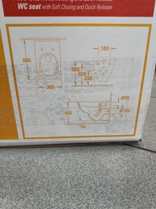 Б/в Унітаз Villeroy & Boch o.novo directflush 560/360 01-201056209