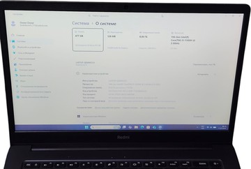 Б/в Ноутбук Xiaomi 15/core i5-11300h ddr4/8gb ddr4/hdd *відсутній/ssd 512 gb/*інтегрована 01-201019149