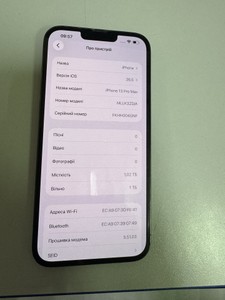 Б/в Мобільний телефон Apple iphone 13 pro max 1tb 01-201110830