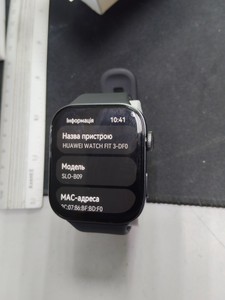 Б/в Смарт-годинник Huawei watch fit 3 01-201127284
