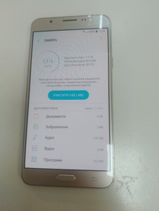 Б/в Мобільний телефон Samsung galaxy j7 2016 2/16gb 01-201138762