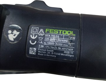 Б/у Фрезер Festool mfk 700 eq-set 01-201146894