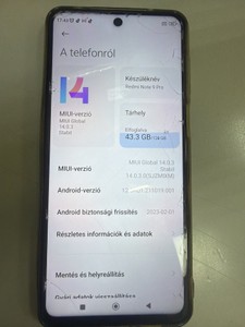 Б/в Мобільний телефон Xiaomi redmi note 9 pro 6/128gb 01-201157004