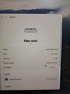 01-200599426: Apple mac mini 2023