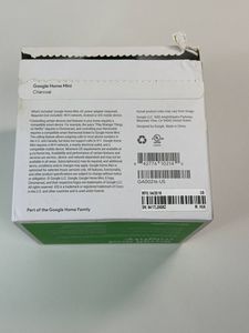 Б/в Акустика Google home mini 01-200801667