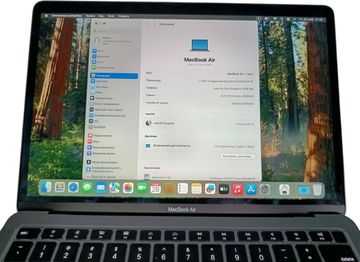 Б/в Ноутбук Apple macbook air 13" 2020 a2179 core i5 1,1ghz/ram8gb/ssd512gb/intel iris plus graphics 01-200799901