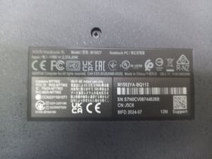 Б/в Ноутбук Asus 15/ryzen 7 7730u ddr4/16gb ddr4/hdd *відсутній/ssd 500 gb/*інтегрована 01-200821181