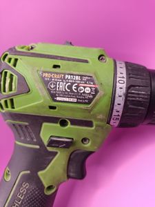 Б/у Шуруповерт Procraft pa-12 bl / 1акб / зп 01-200856360