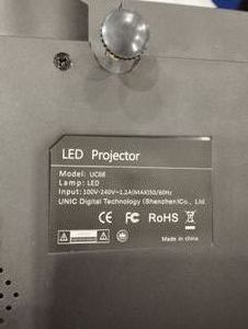 Б/у Проектор Unic uc68 wi-fi 01-200861008